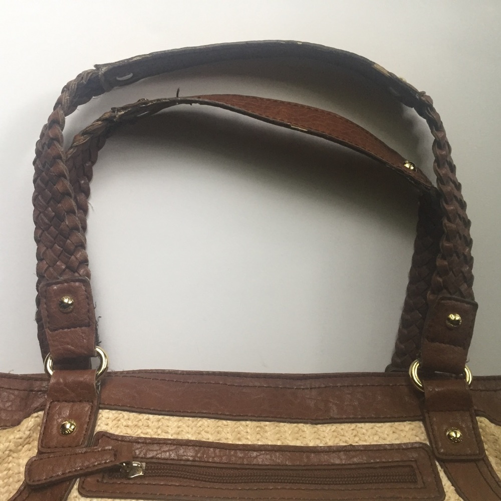 Etienne Aigner Straw Shoulder Bag - Picture 9 of 9